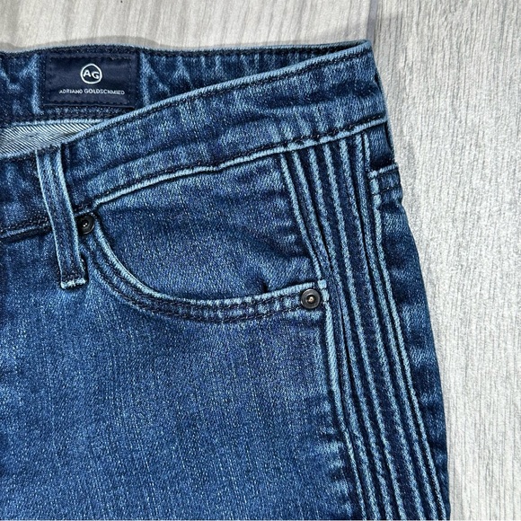 AG ADRIANO GOLDSCHMIED The PRIMA ANKLE PINTUCKED Cigarette Ankle Jeans 26 - Picture 8 of 13